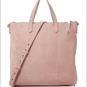 Dusty pink Madewell crossbody purse
